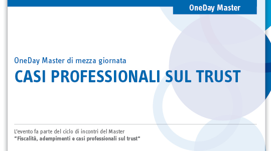 Immagine Casi professionali sul trust | Euroconference